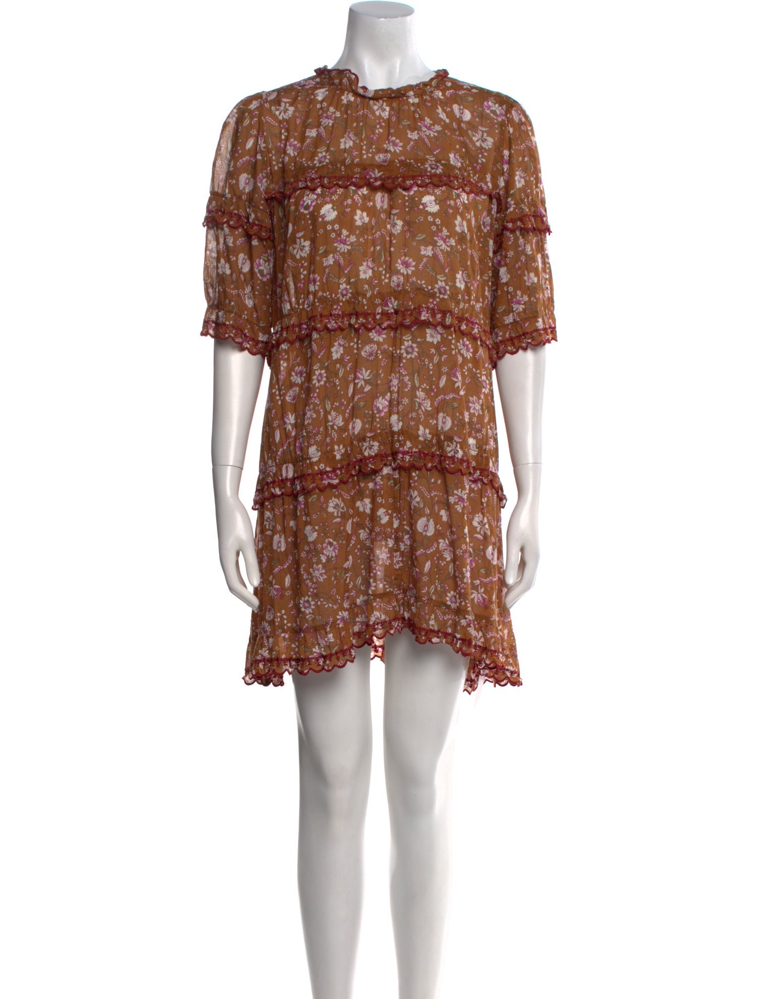 Étoile Isabel Marant Floral Print Mini Dress