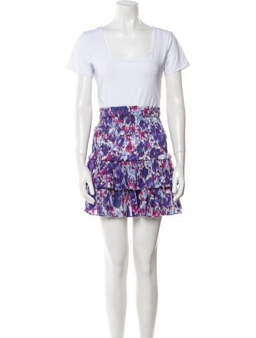 Étoile Isabel Marant Printed Ruffle Embellishment Skirt Set
