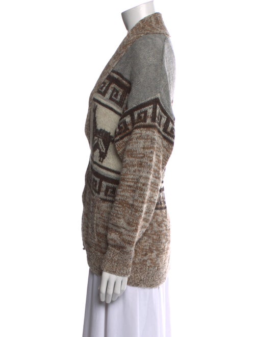 Étoile Isabel Marant Printed Open Front Sweater