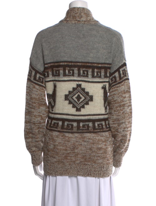 Étoile Isabel Marant Printed Open Front Sweater