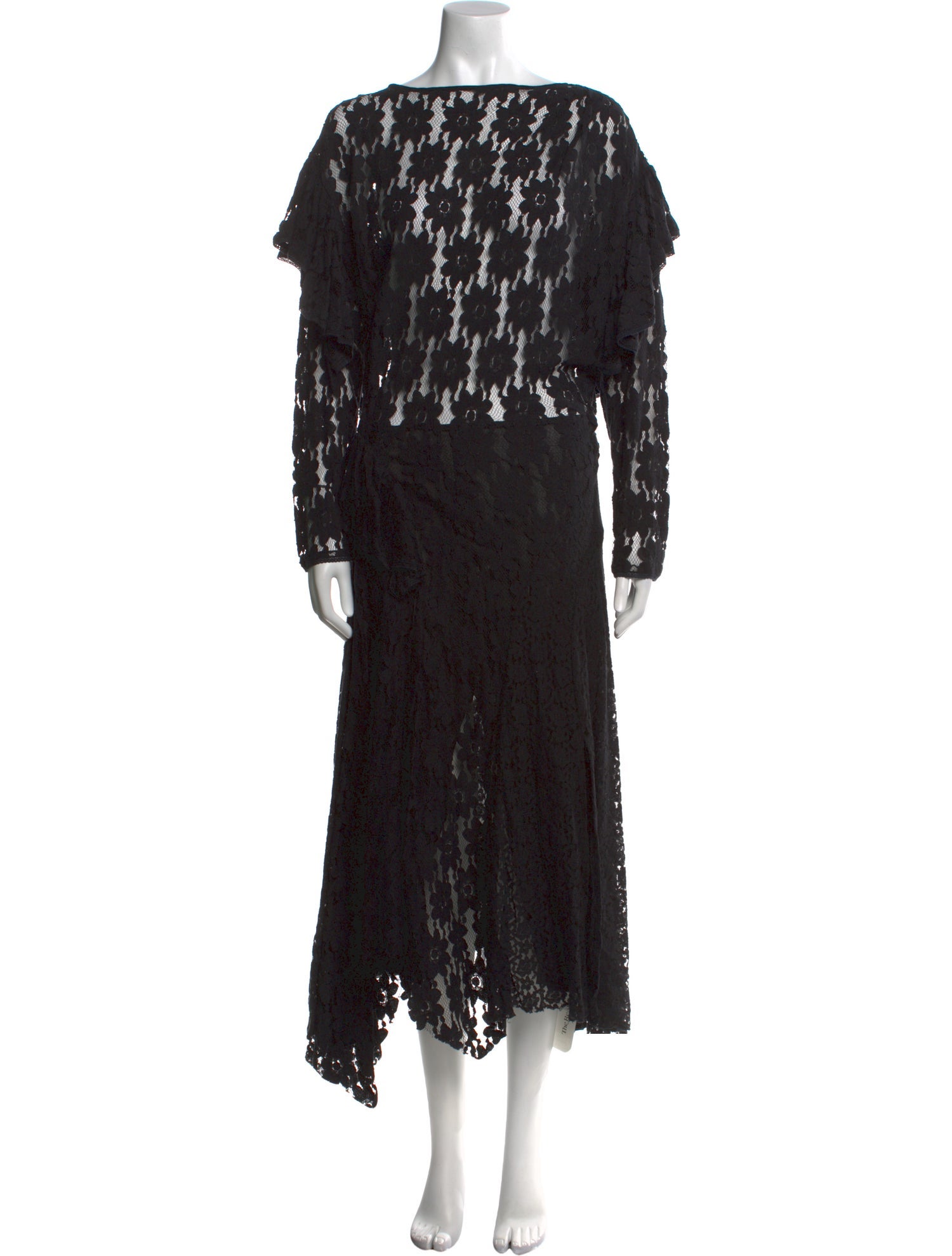 Étoile Isabel Marant Lace Pattern Long Dress