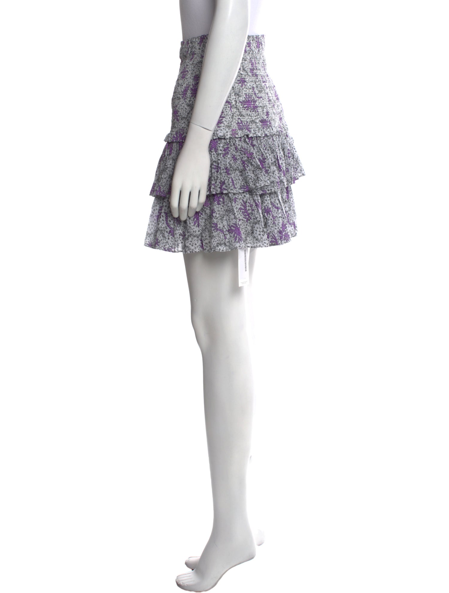 Étoile Isabel Marant Floral Print Mini Skirt