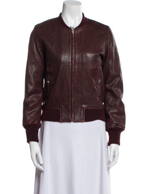 Étoile Isabel Marant Leather Bomber Jacket