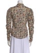 Étoile Isabel Marant Paisley Print Mock Neck Blouse