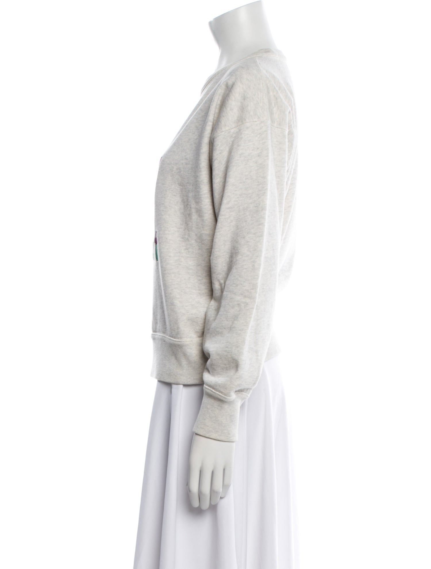 Étoile Isabel Marant Graphic Print Crew Neck Sweatshirt