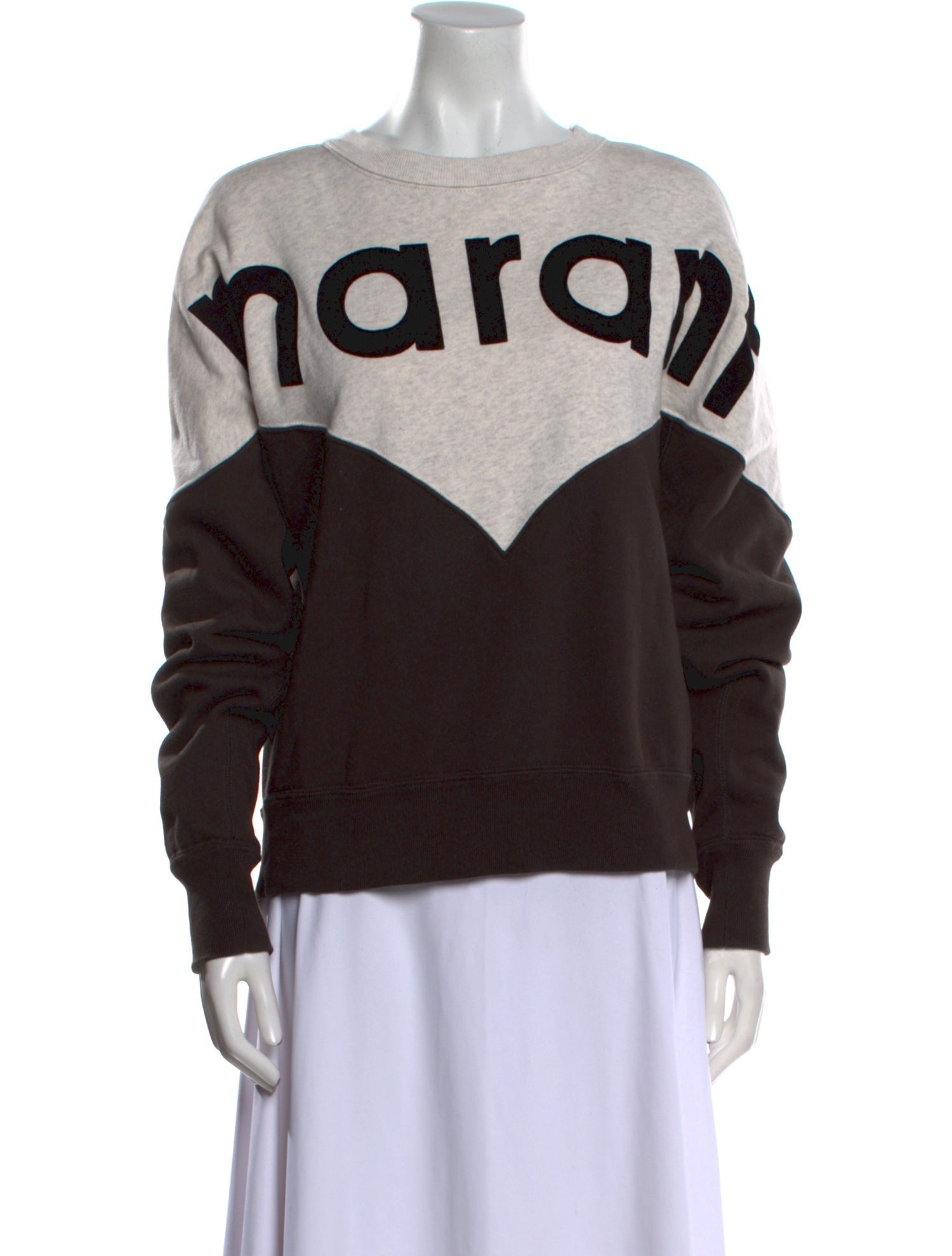 Étoile Isabel Marant Graphic Print Crew Neck Sweatshirt