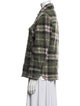 Étoile Isabel Marant Wool Plaid Print Jacket