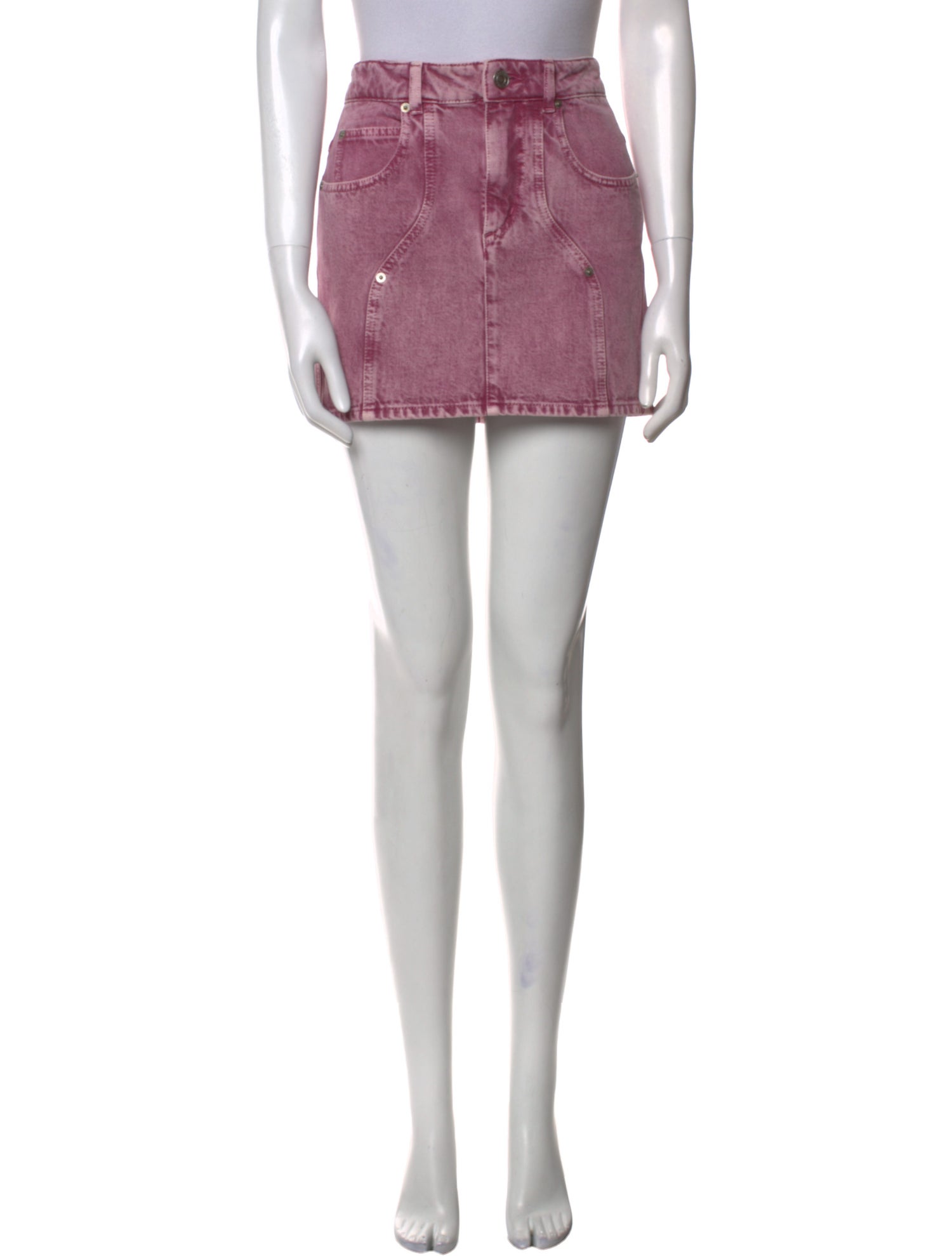 Étoile Isabel Marant Pleated Accents Mini Skirt