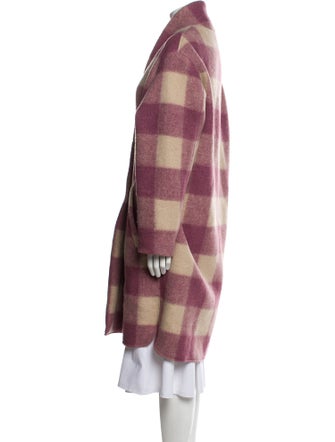 Étoile Isabel Marant Plaid Print Peacoat