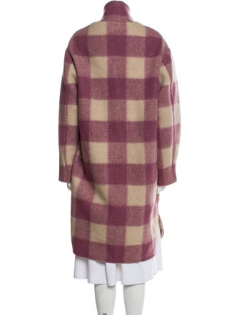 Étoile Isabel Marant Plaid Print Peacoat
