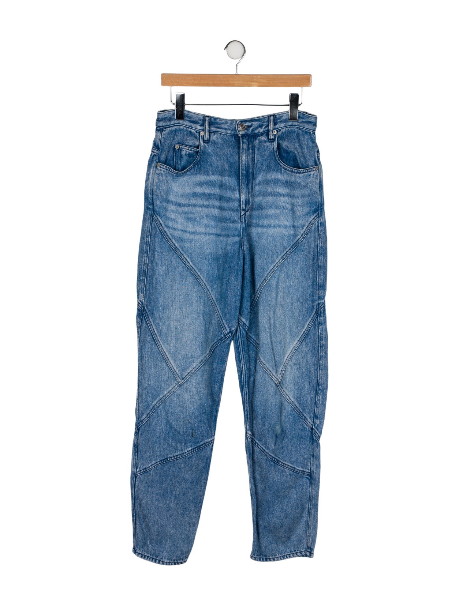 Étoile Isabel Marant High-Rise Straight Leg Jeans