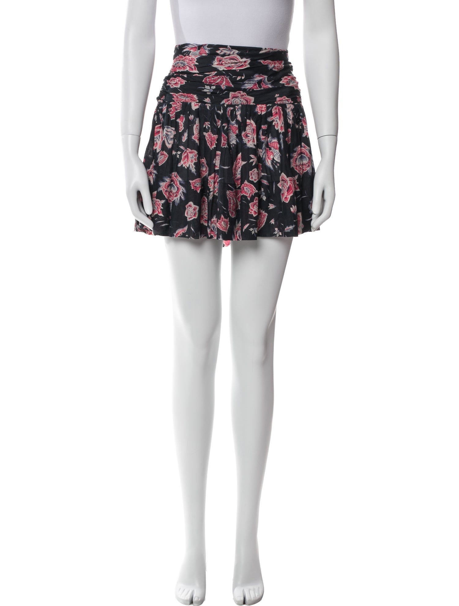 Étoile Isabel Marant Floral Print Mini Skirt