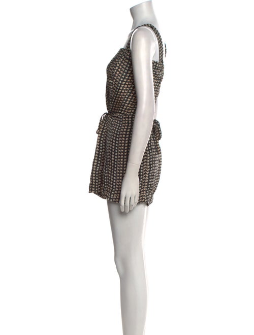 Étoile Isabel Marant Silk Printed Romper