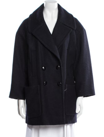 Étoile Isabel Marant Wool Faux Fur Coat