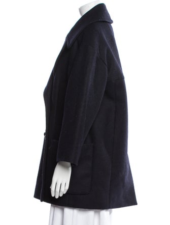 Étoile Isabel Marant Wool Faux Fur Coat