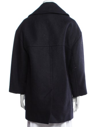 Étoile Isabel Marant Wool Faux Fur Coat