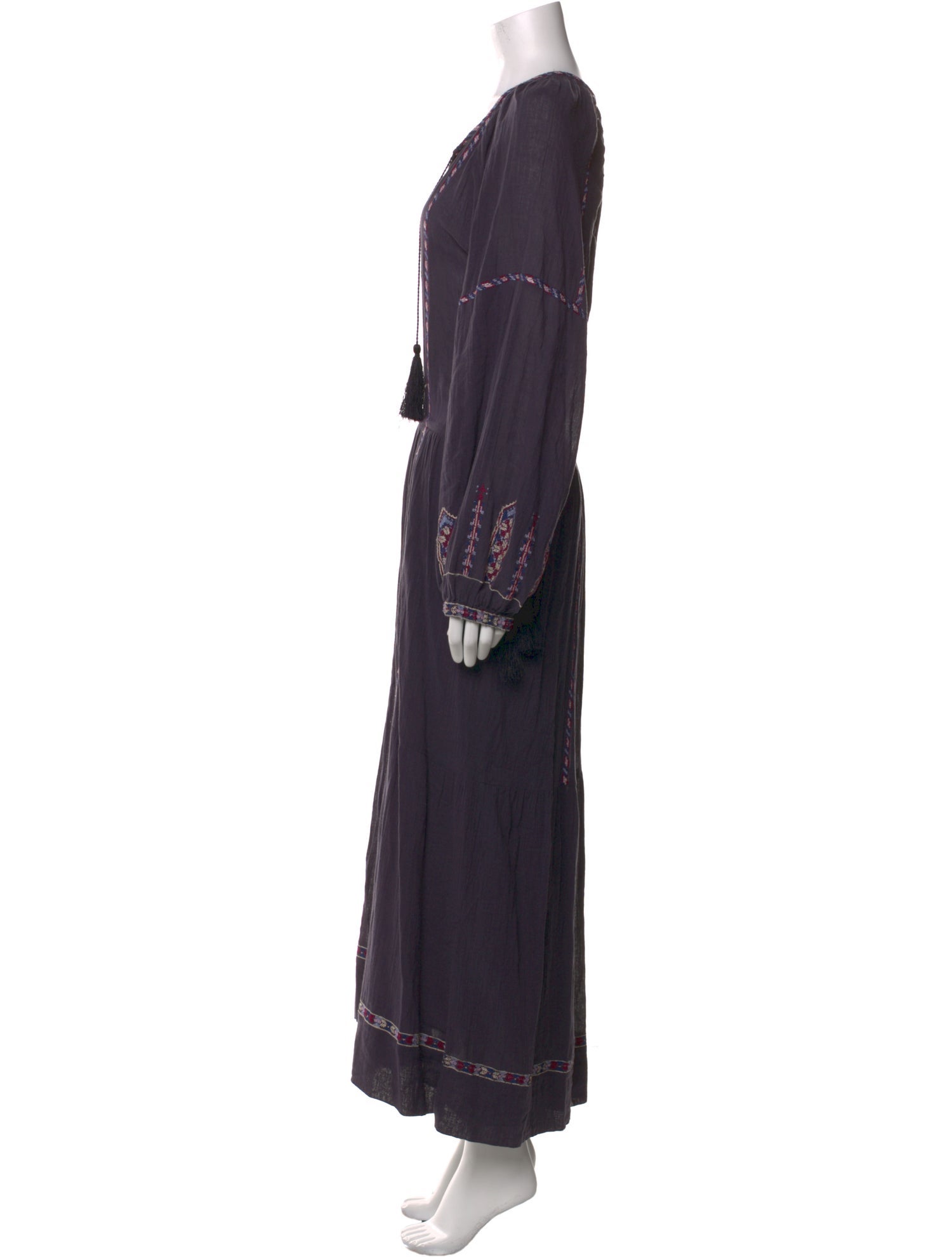 Étoile Isabel Marant V-Neck Long Dress
