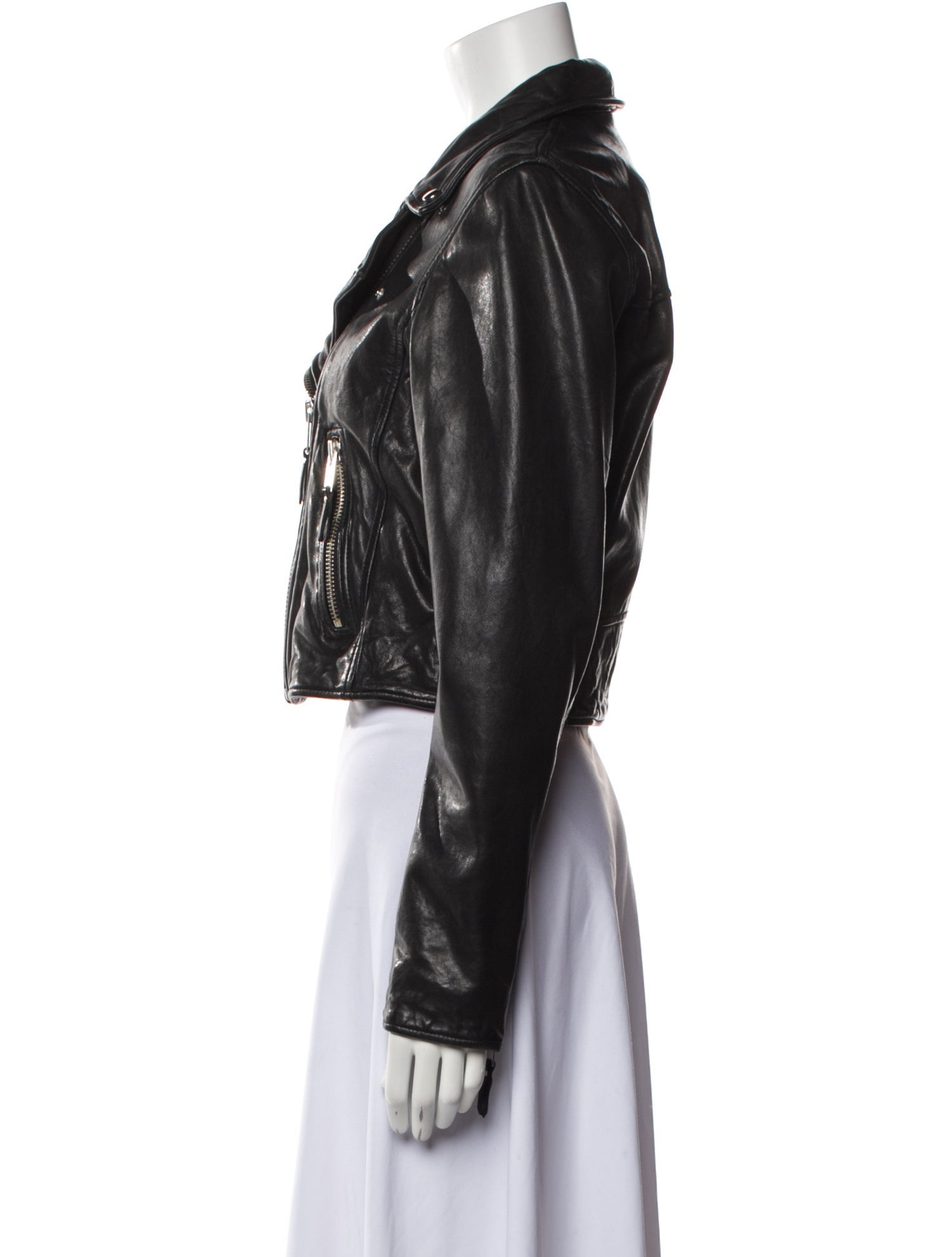 Étoile Isabel Marant Lamb Leather Biker Jacket