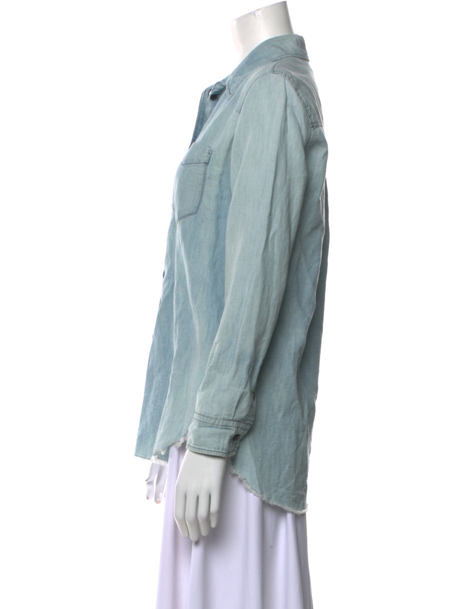 Étoile Isabel Marant Long Sleeve Button-Up Top