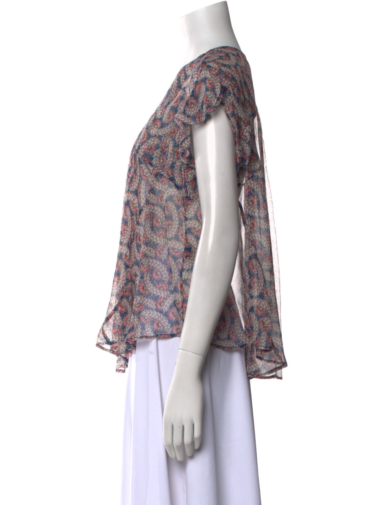 Étoile Isabel Marant Silk Printed Blouse