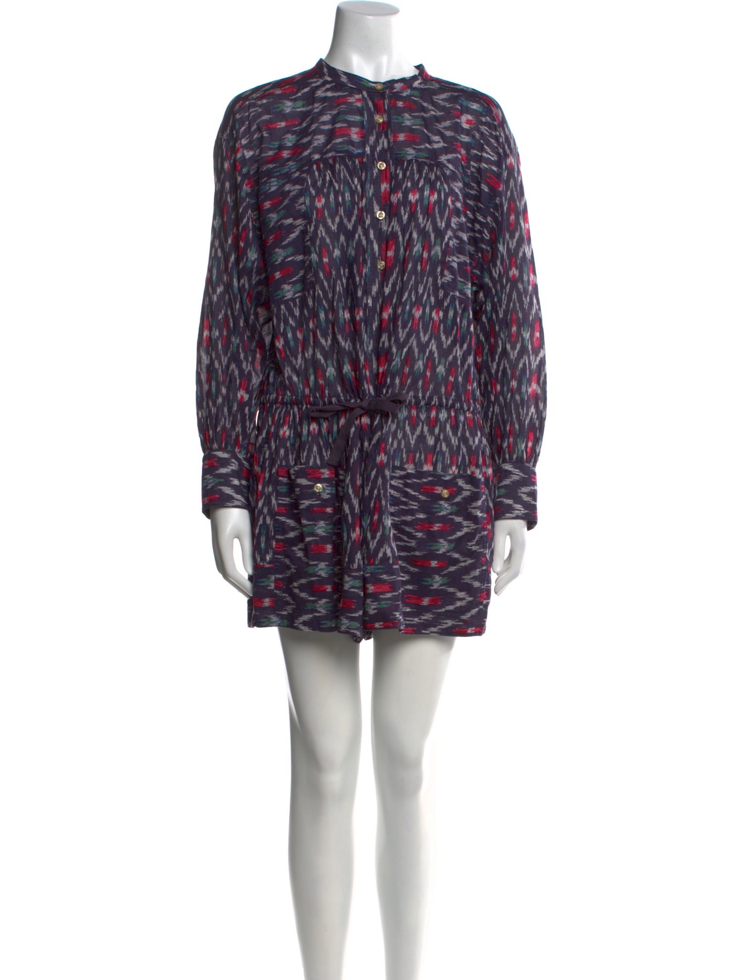 Étoile Isabel Marant Printed Crew Neck Romper