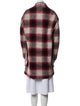Étoile Isabel Marant Wool Plaid Print Coat