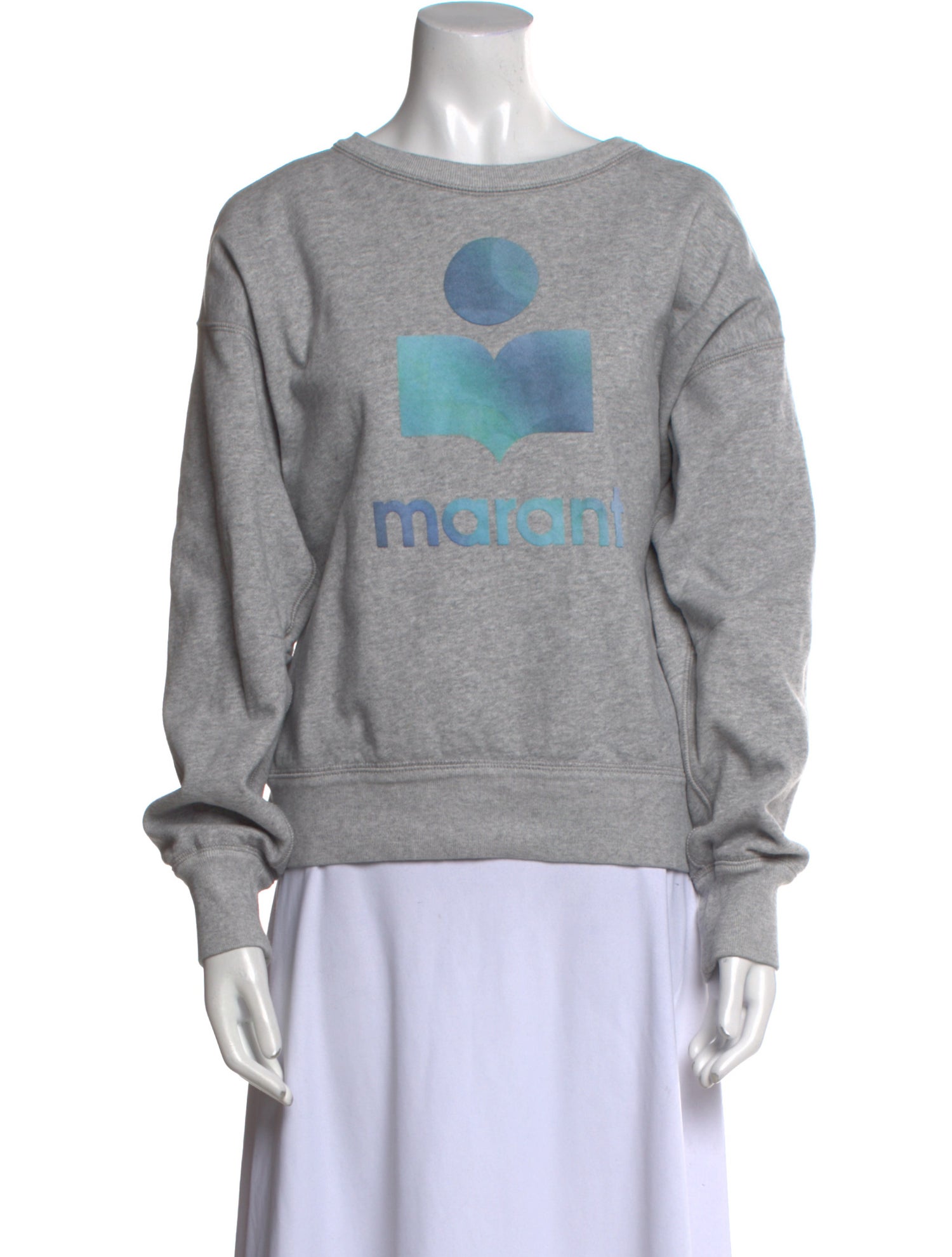 Étoile Isabel Marant Graphic Print Crew Neck Sweatshirt