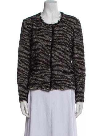 Étoile Isabel Marant Wool Tweed Pattern Evening Jacket