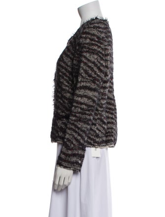 Étoile Isabel Marant Wool Tweed Pattern Evening Jacket
