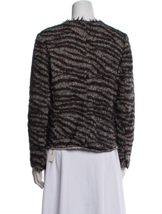 Étoile Isabel Marant Wool Tweed Pattern Evening Jacket
