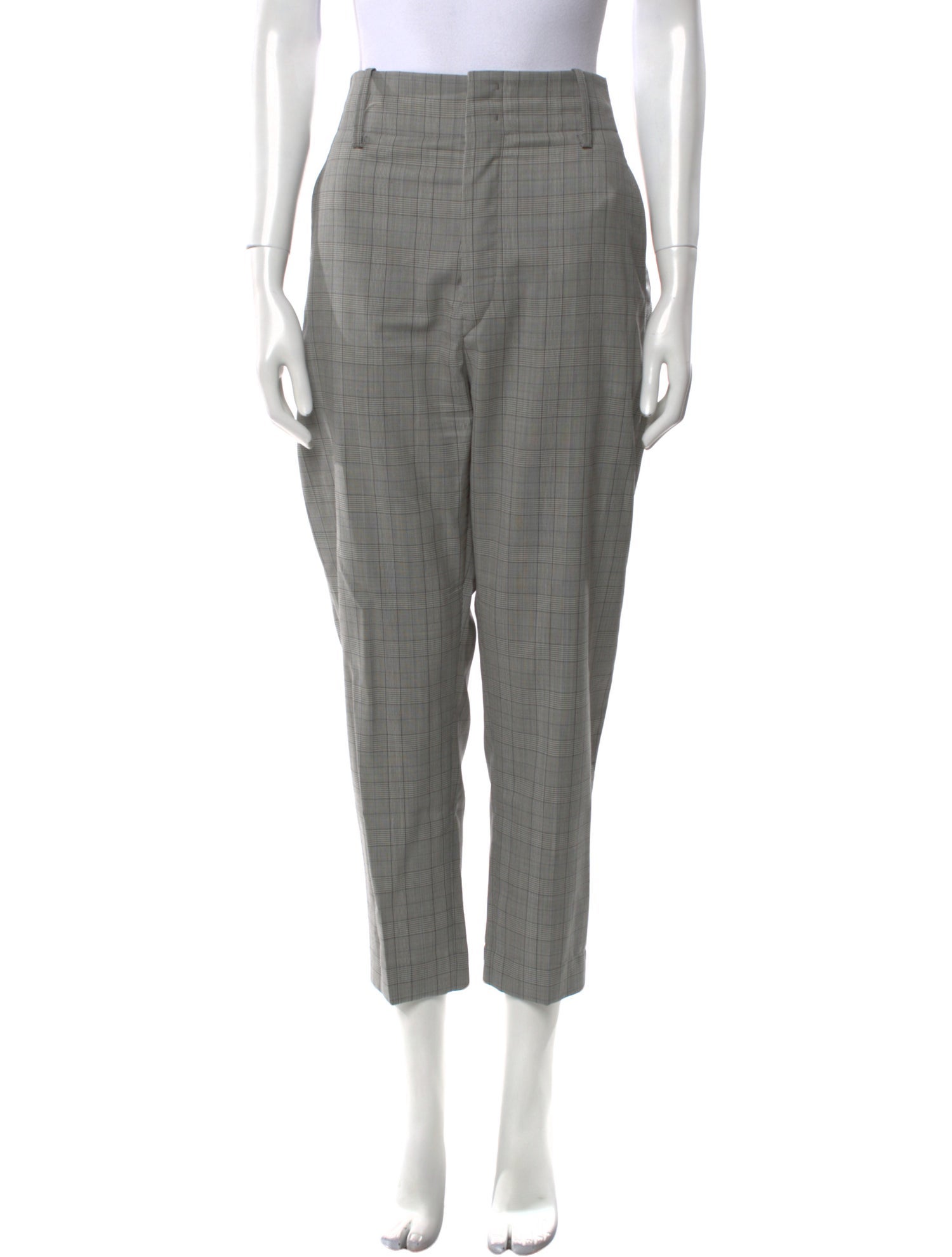 Étoile Isabel Marant Virgin Wool Straight Leg Pants