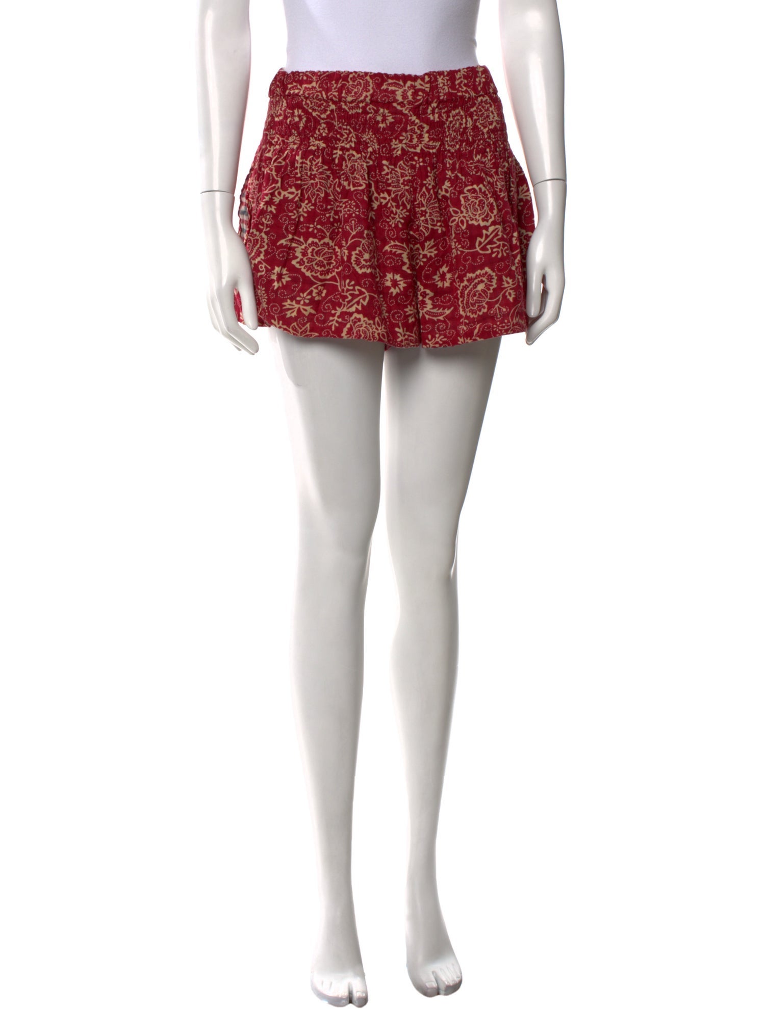 Étoile Isabel Marant Floral Print Mini Shorts