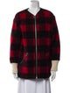 Étoile Isabel Marant Wool Plaid Print Jacket