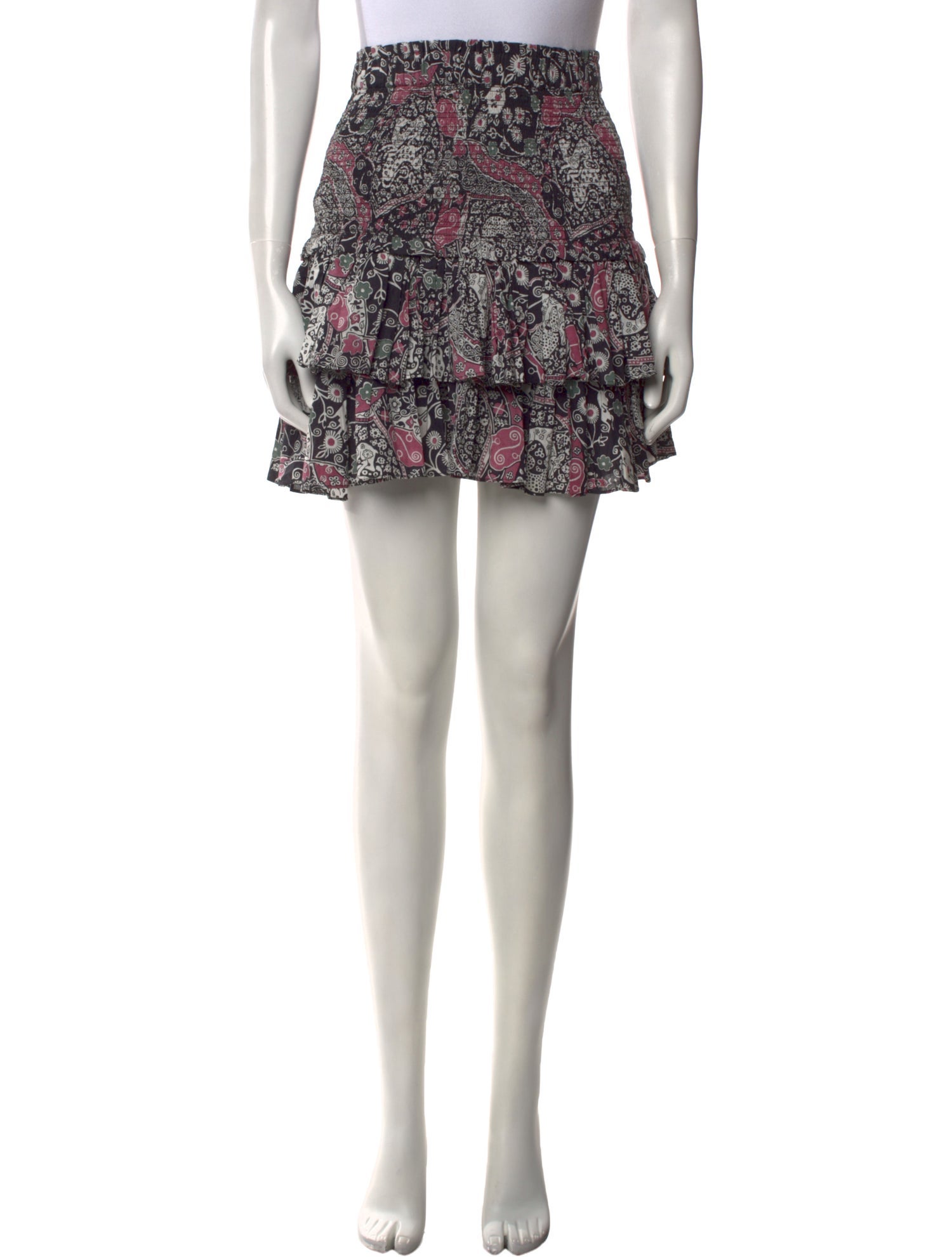 Étoile Isabel Marant Floral Print Mini Skirt