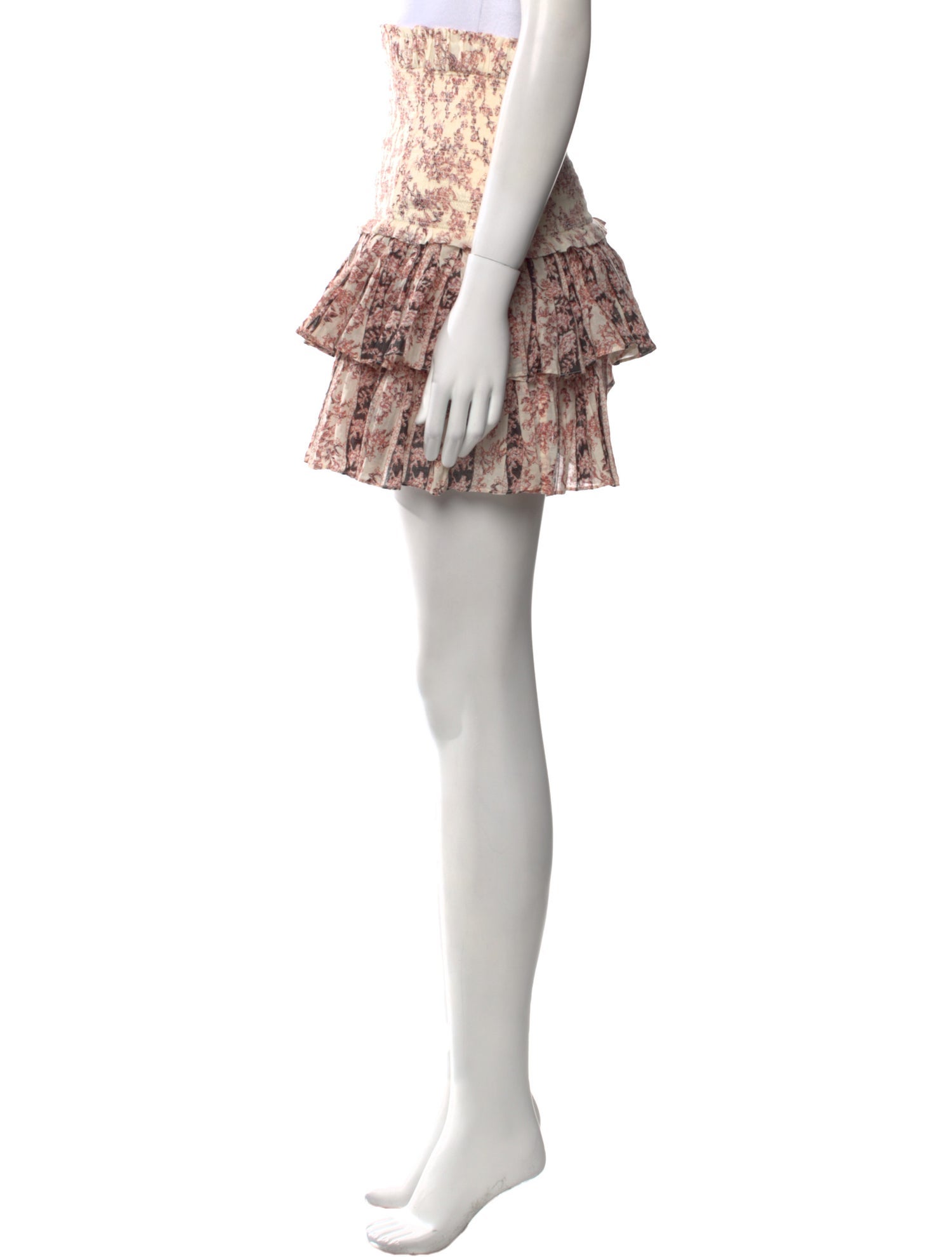 Étoile Isabel Marant Floral Print Mini Skirt