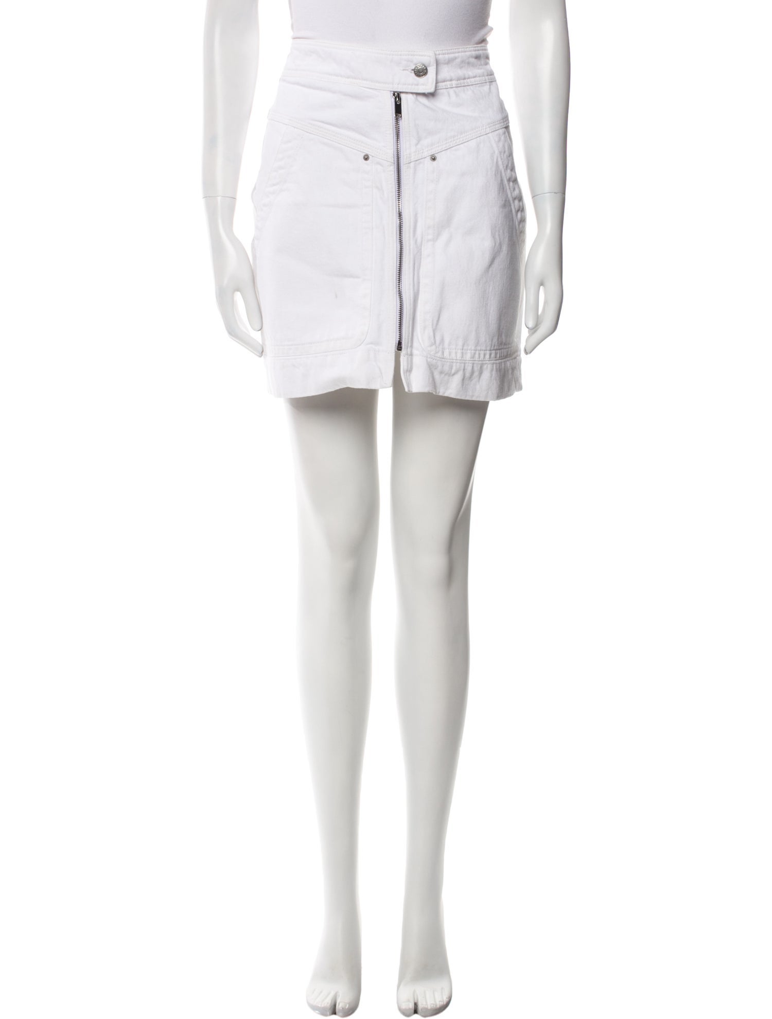 Étoile Isabel Marant Embroidered Accent Mini Skirt