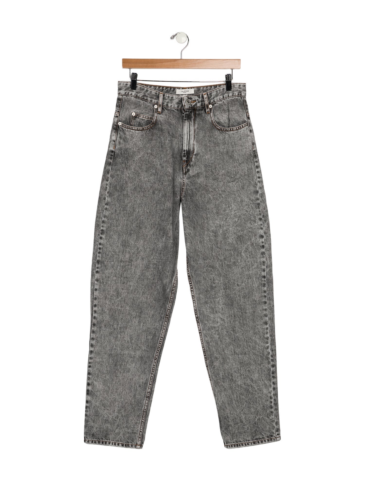 Étoile Isabel Marant High-Rise Straight Leg Jeans