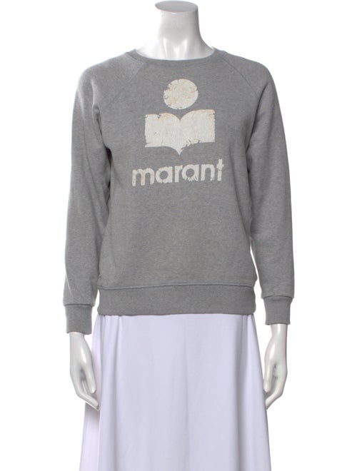 Étoile Isabel Marant Graphic Print Crew Neck Sweatshirt