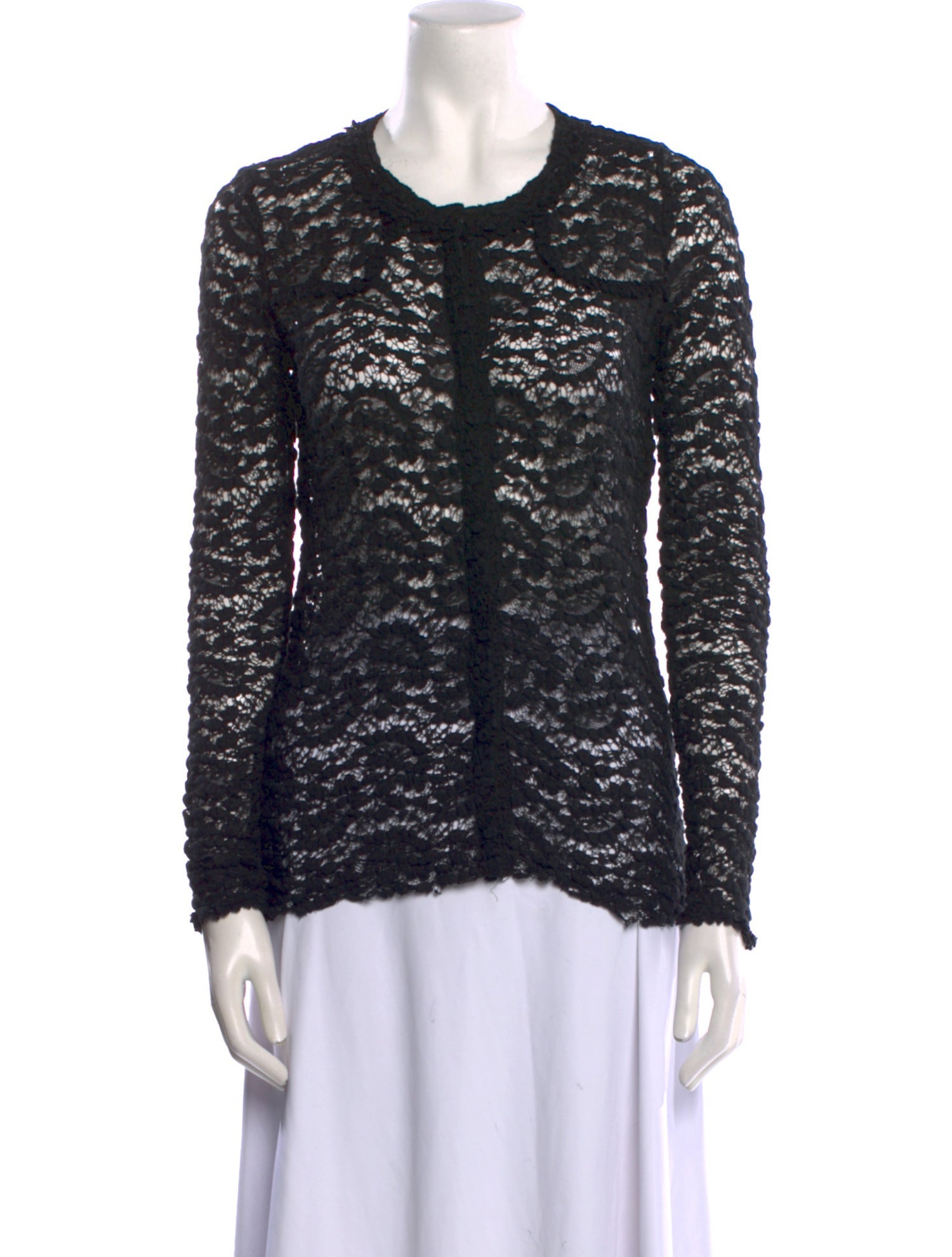 Étoile Isabel Marant Crew Neck Long Sleeve Blouse