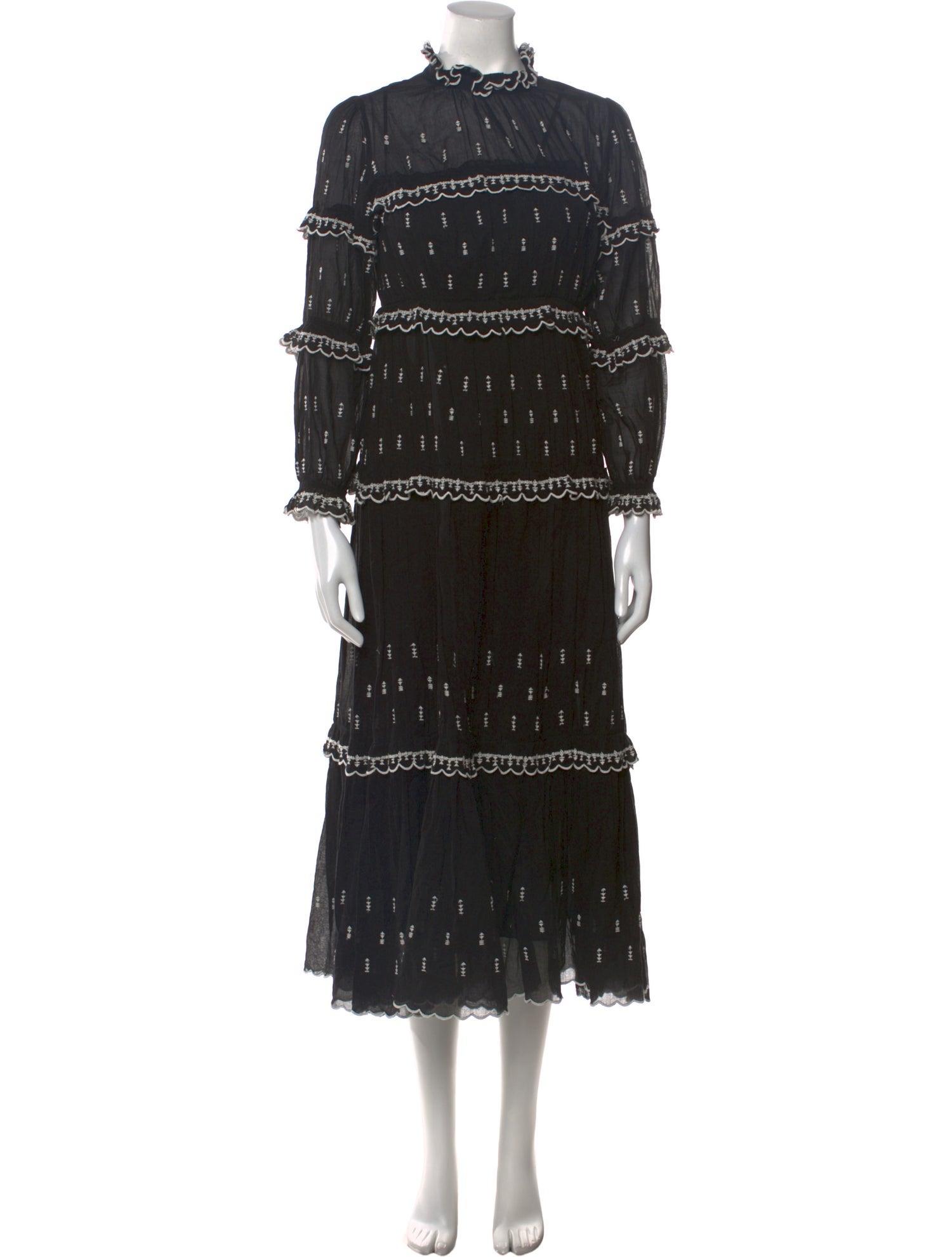Étoile Isabel Marant Printed Midi Length Dress