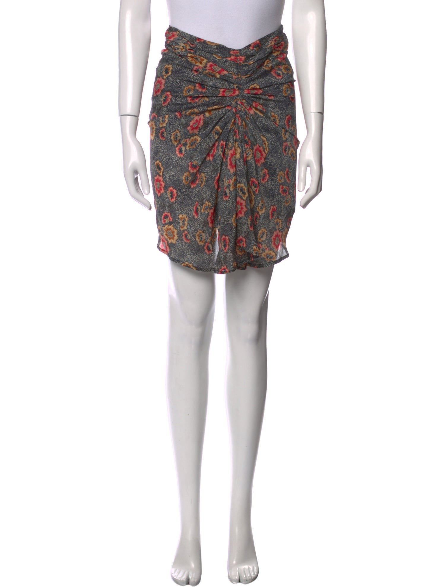 Étoile Isabel Marant Floral Print Mini Skirt