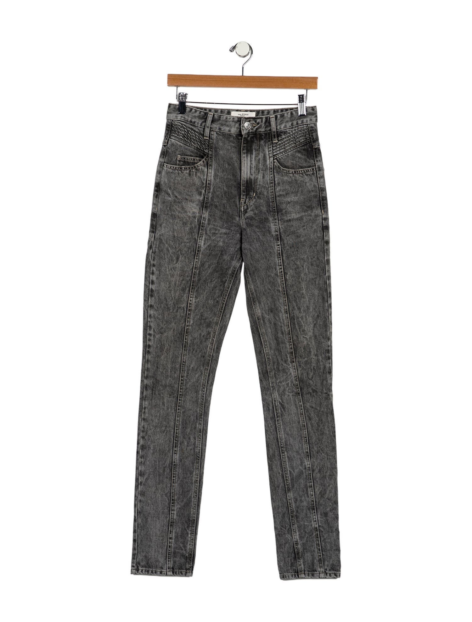 Étoile Isabel Marant High-Rise Straight Leg Jeans