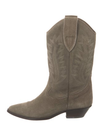 Étoile Isabel Marant Suede Western Boots