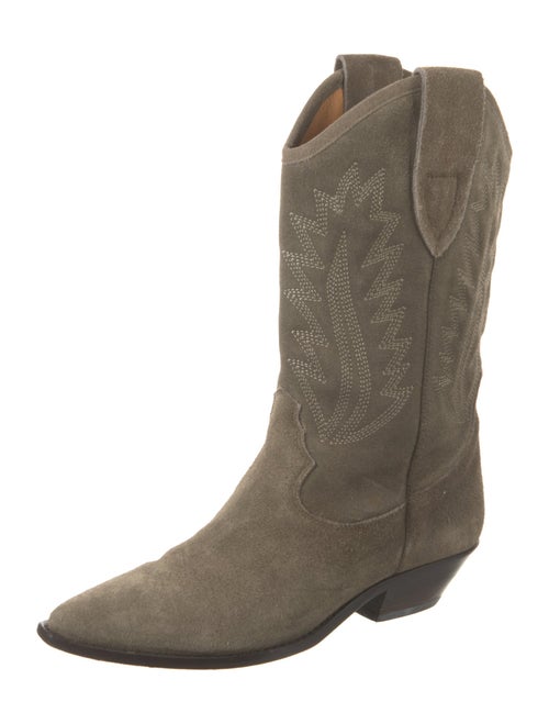 Étoile Isabel Marant Suede Western Boots
