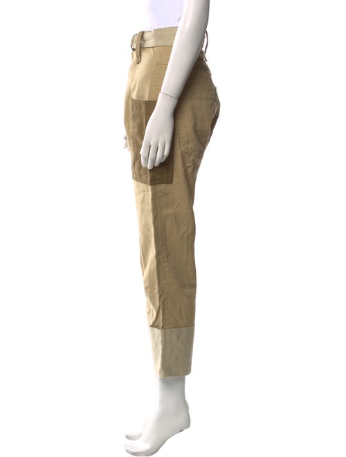 Étoile Isabel Marant Colorblock Pattern Straight Leg Pants