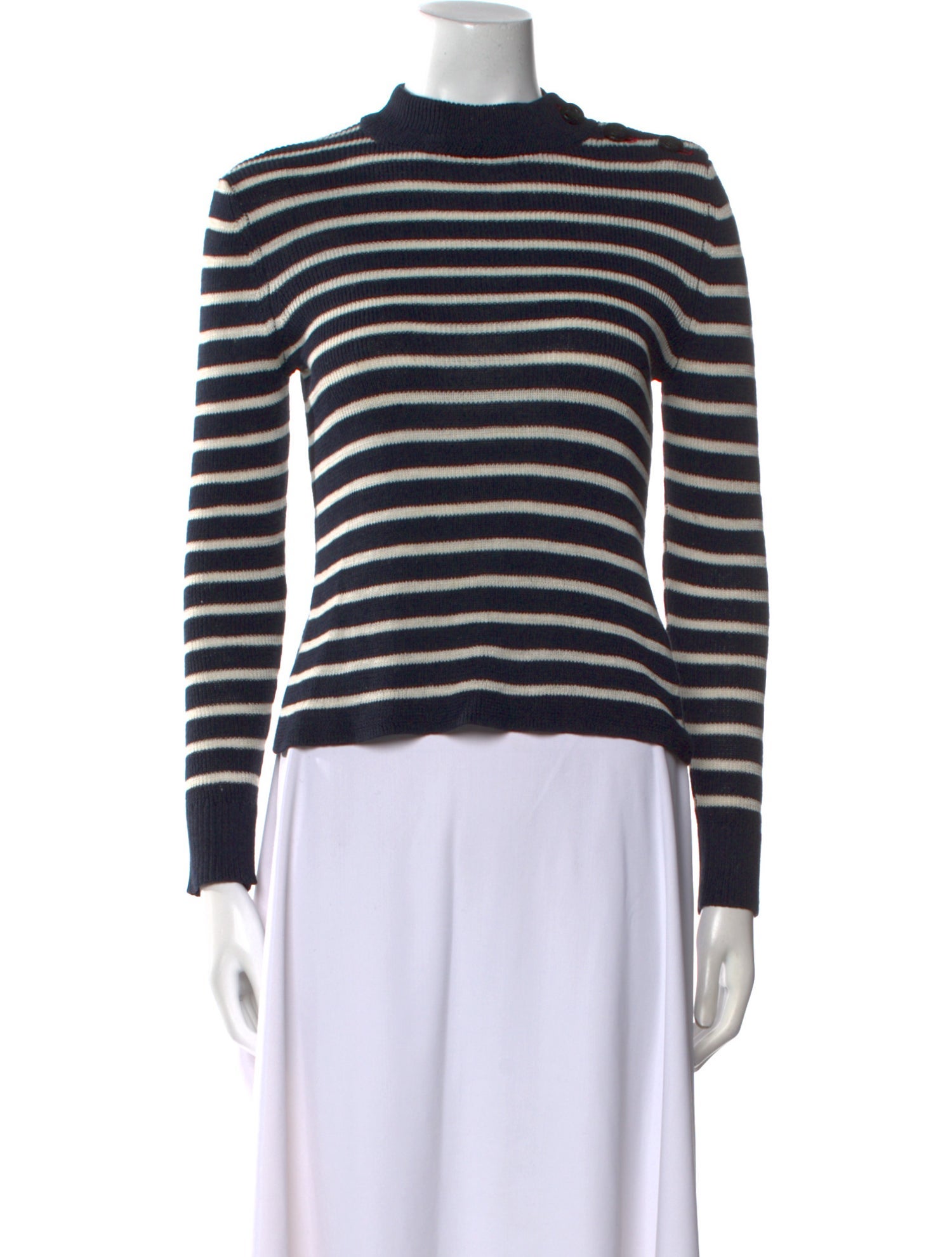 Étoile Isabel Marant Linen Striped Sweater