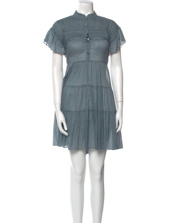 Étoile Isabel Marant Mock Neck Mini Dress