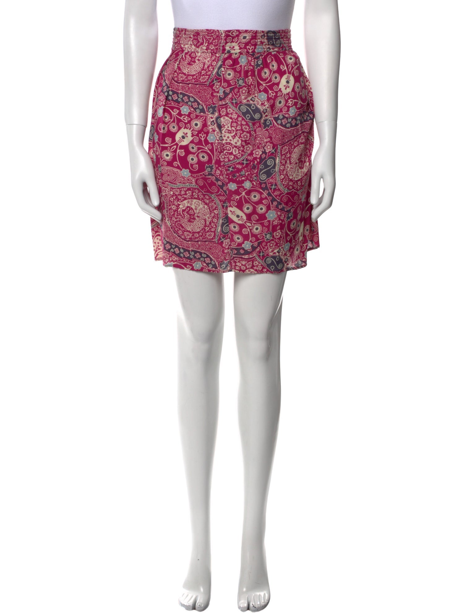 Étoile Isabel Marant Floral Print Mini Skirt