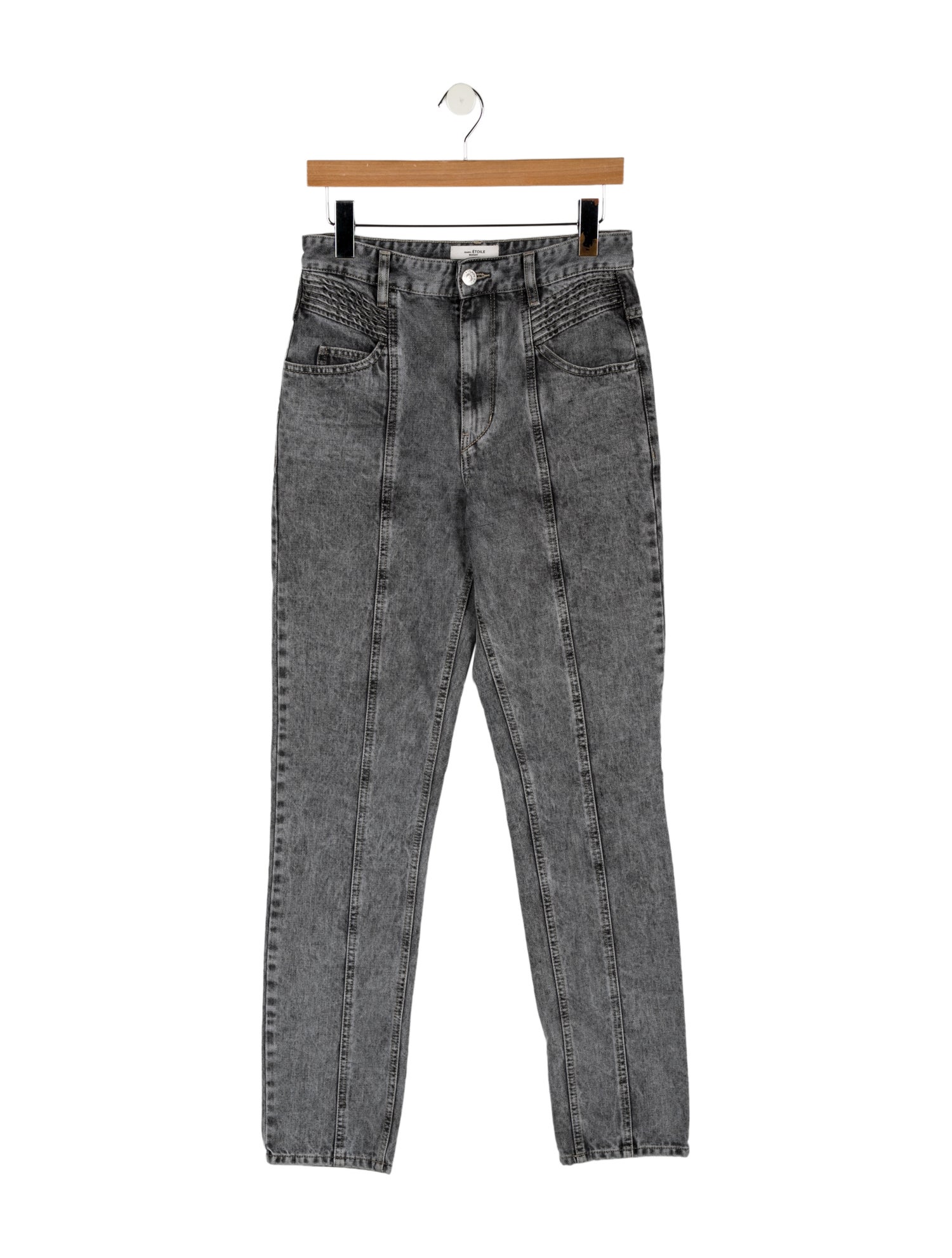 Étoile Isabel Marant High-Rise Straight Leg Jeans