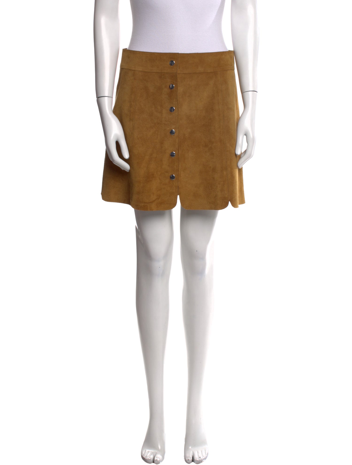 Étoile Isabel Marant Calf Leather Mini Skirt